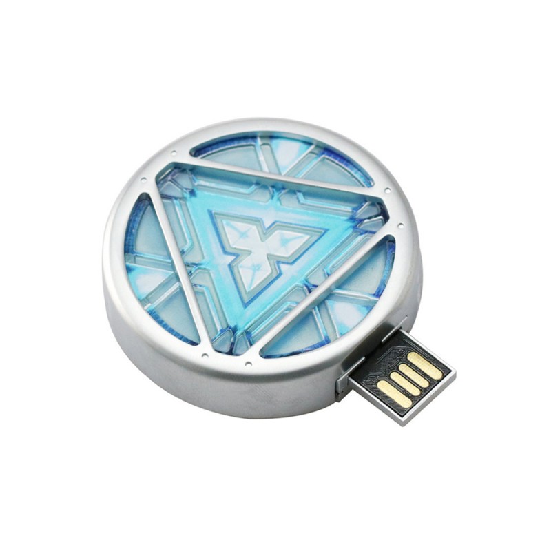 Infothink Marvel Iron Man 3 Arc Reactor Light Up USB Flash Drive 16GB